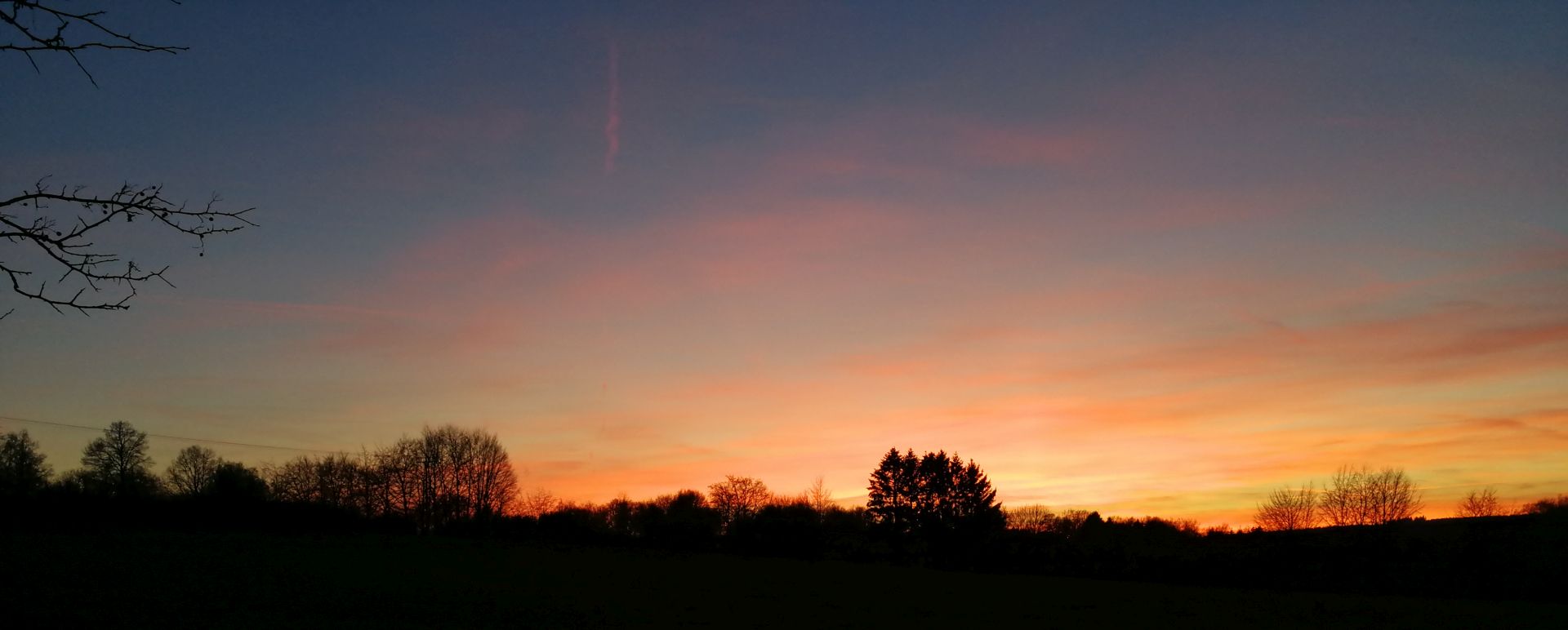 Sunset in Lammersdorf